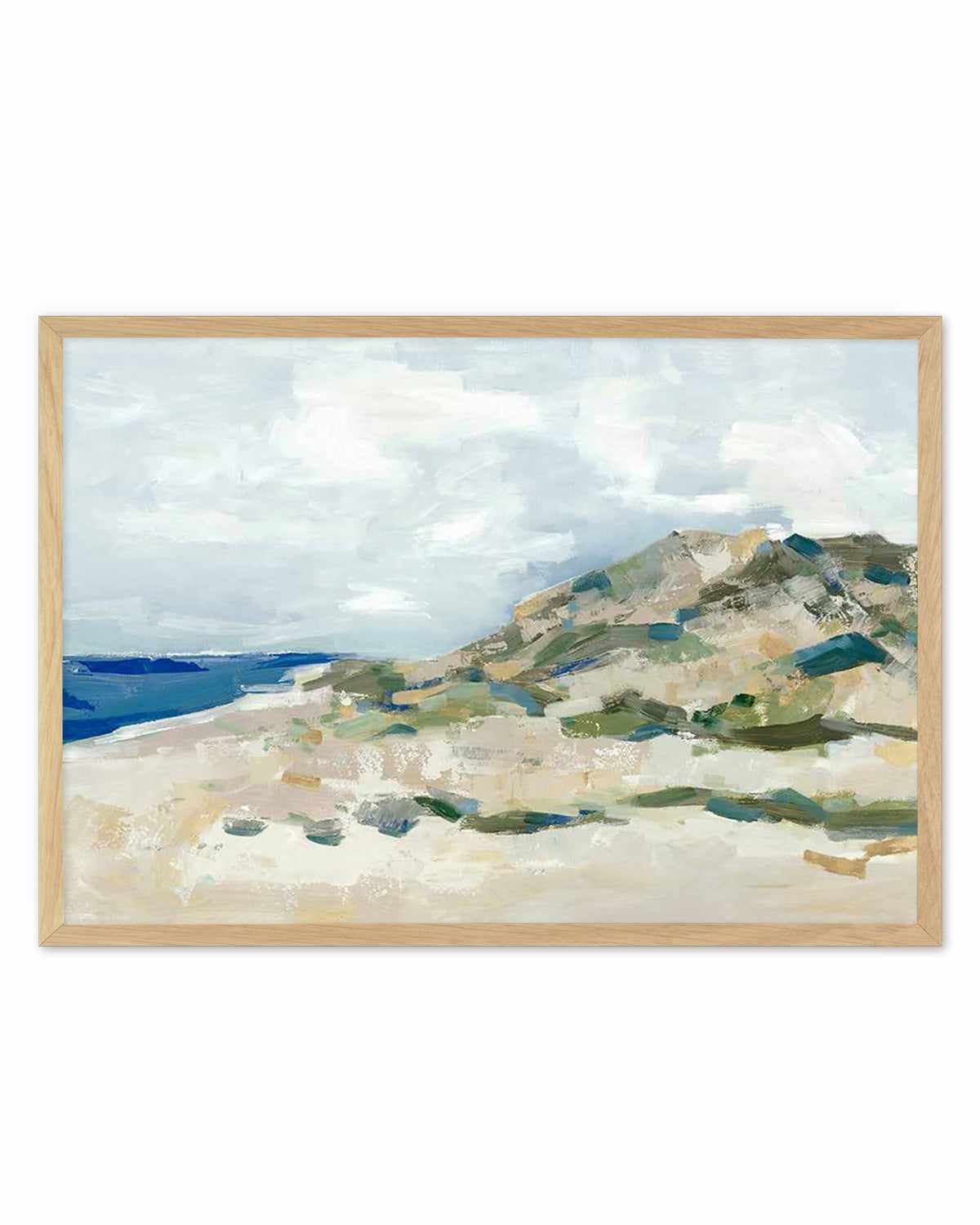 Sunny Beach Dune Art Print