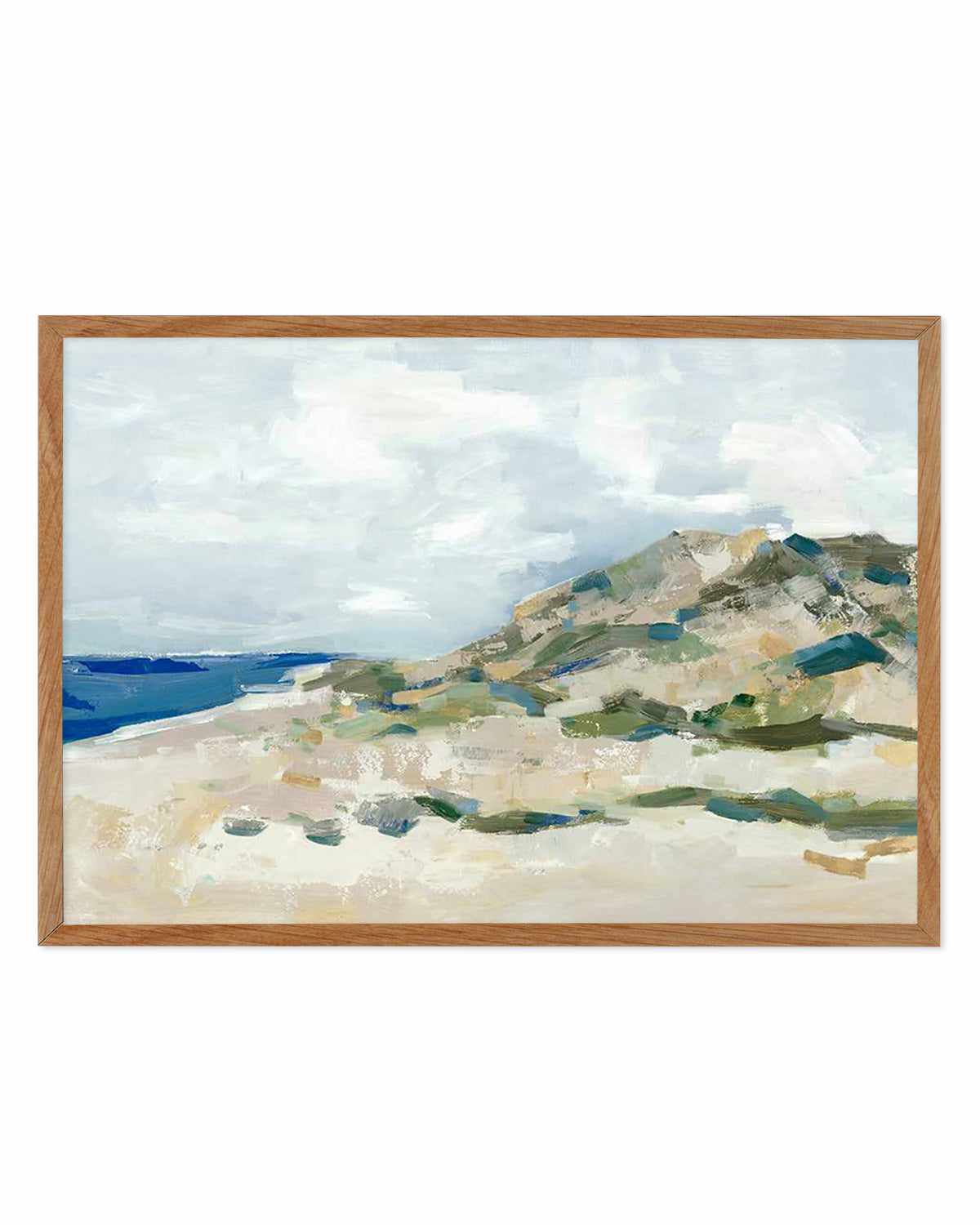 Sunny Beach Dune Art Print