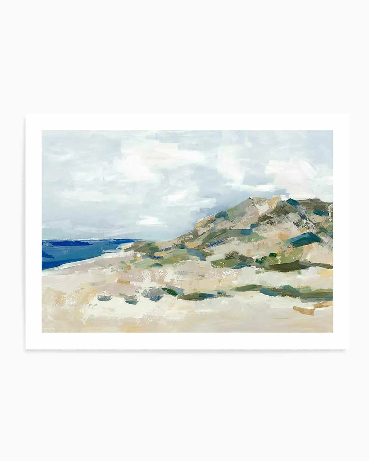 Sunny Beach Dune Art Print from Olive et Oriel where you can shop wallpaper and artworks online