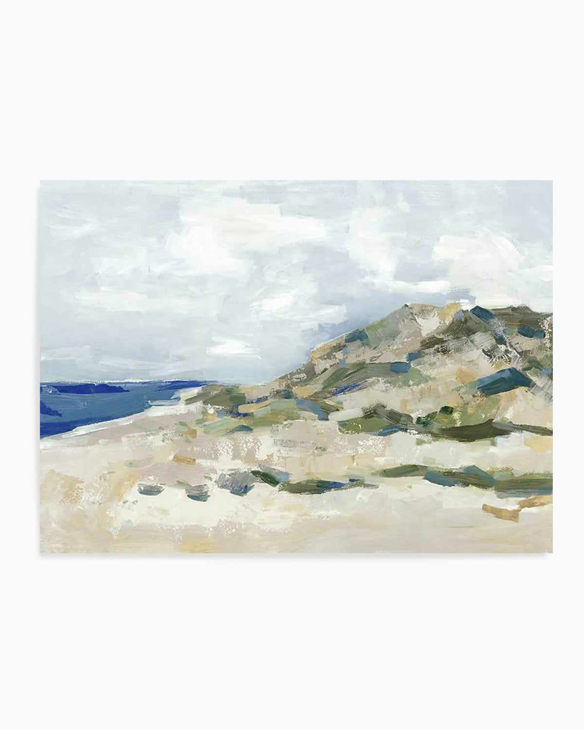 Sunny Beach Dune Art Print