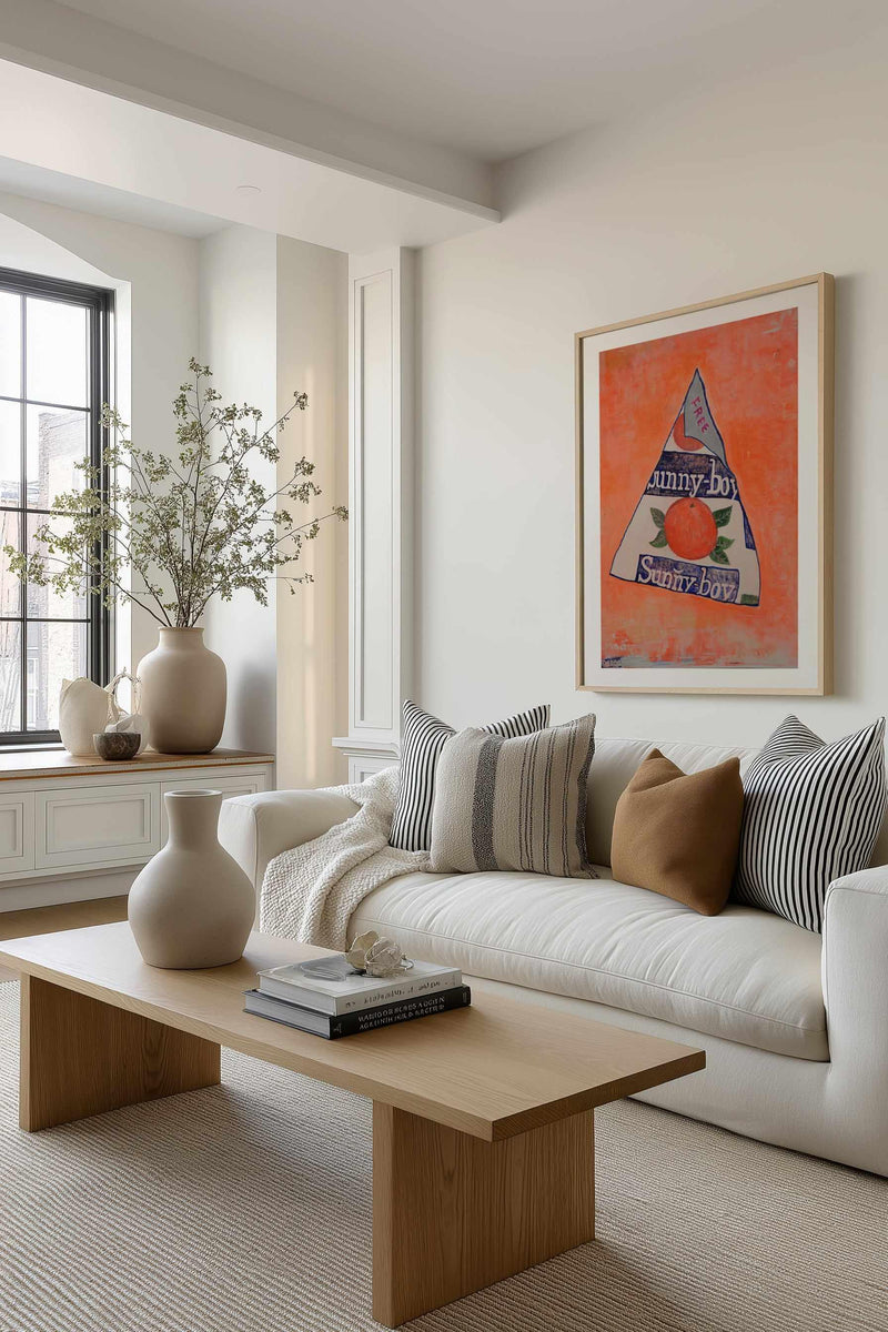 Sunny Boy by Jackie Green | Art Print from Olive et Oriel where you can shop wallpaper and artworks online