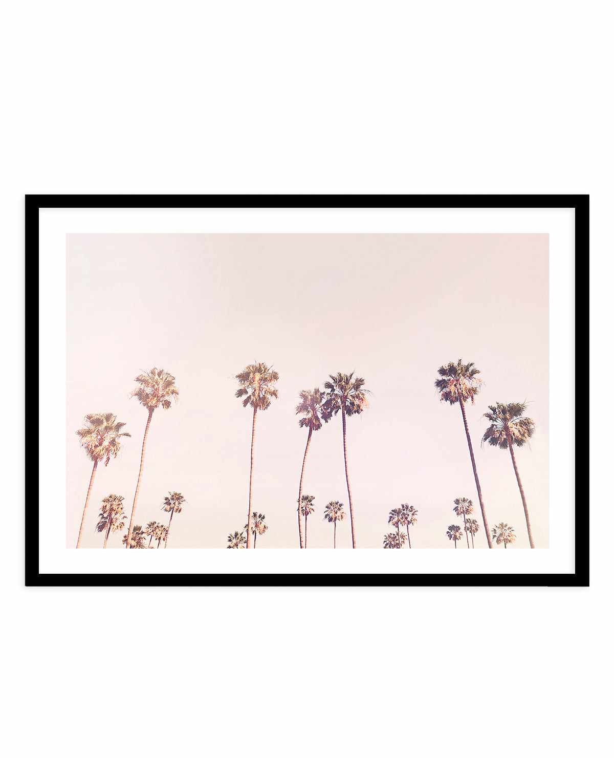 Sunny Cali Palm Trees By Kathrin Pienaar | Art Print