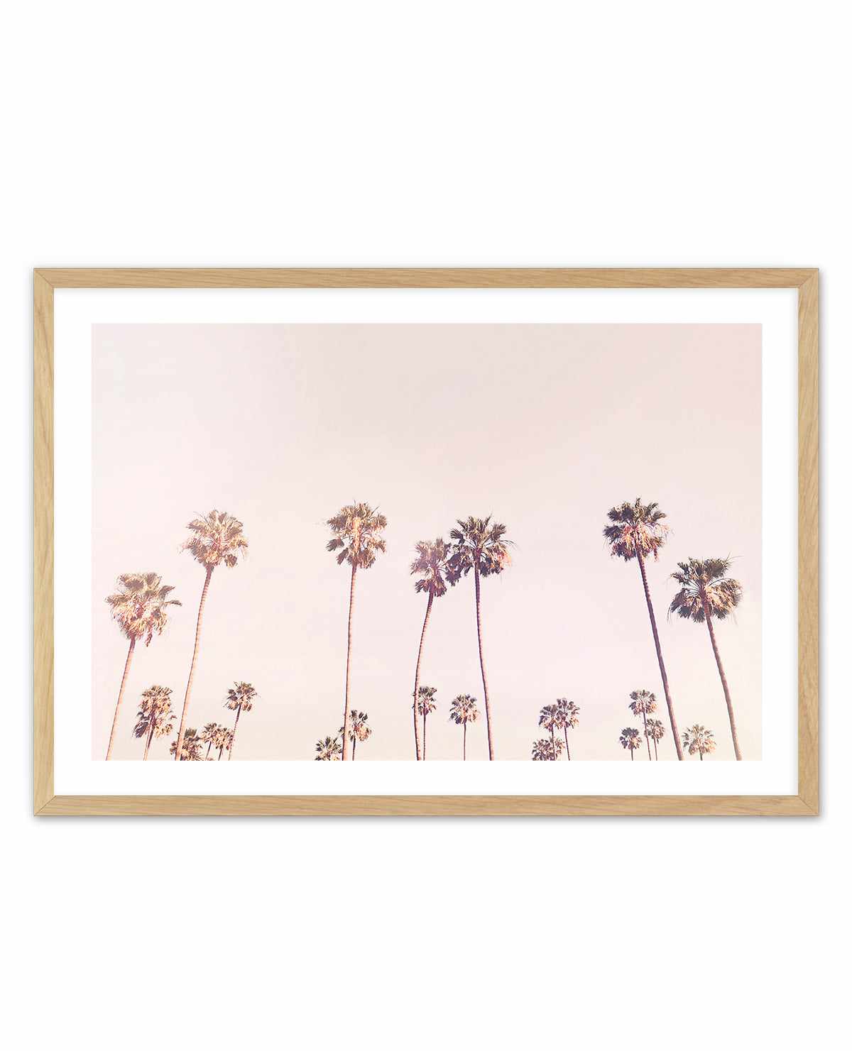 Sunny Cali Palm Trees By Kathrin Pienaar | Art Print