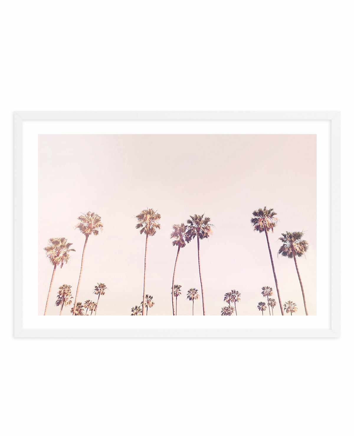 Sunny Cali Palm Trees By Kathrin Pienaar | Art Print