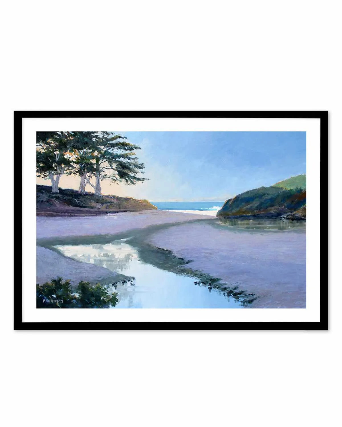Sunny Cove by Ed Penniman Art Print from Olive et Oriel where you can shop wallpaper and artworks online