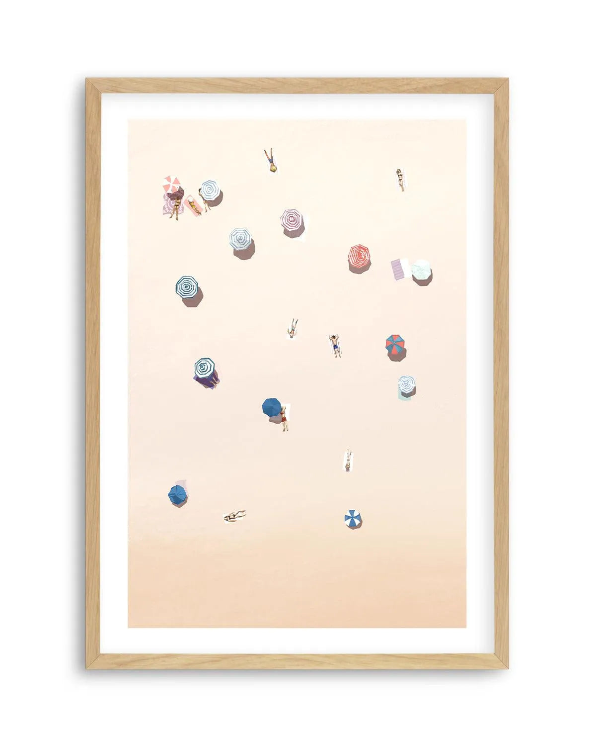 Sunny Daze I Art Print-PRINT-Olive et Oriel-Simmo-A5 | 5.8" x 8.3" | 14.8 x 21cm-Oak-With White Border-Buy-Australian-Art-Prints-Online-with-Olive-et-Oriel-Your-Artwork-Specialists-Austrailia-Decorate-With-Coastal-Photo-Wall-Art-Prints-From-Our-Beach-House-Artwork-Collection-Fine-Poster-and-Framed-Artwork