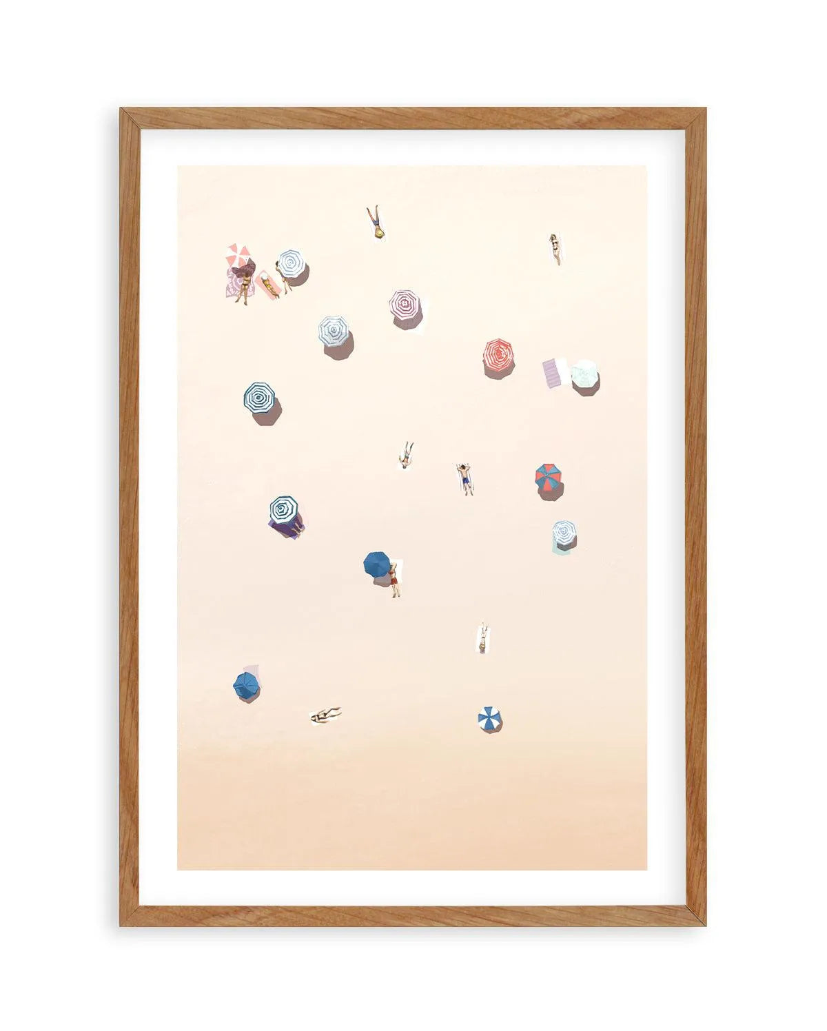 Sunny Daze I Art Print-PRINT-Olive et Oriel-Simmo-50x70 cm | 19.6" x 27.5"-Walnut-With White Border-Buy-Australian-Art-Prints-Online-with-Olive-et-Oriel-Your-Artwork-Specialists-Austrailia-Decorate-With-Coastal-Photo-Wall-Art-Prints-From-Our-Beach-House-Artwork-Collection-Fine-Poster-and-Framed-Artwork