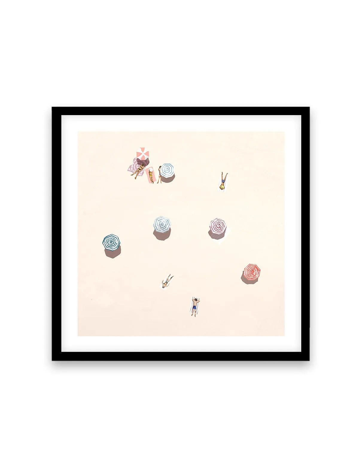 Sunny Daze I SQ Art Print-PRINT-Olive et Oriel-Simmo-70x70 cm | 27.5" x 27.5"-Black-With White Border-Buy-Australian-Art-Prints-Online-with-Olive-et-Oriel-Your-Artwork-Specialists-Austrailia-Decorate-With-Coastal-Photo-Wall-Art-Prints-From-Our-Beach-House-Artwork-Collection-Fine-Poster-and-Framed-Artwork
