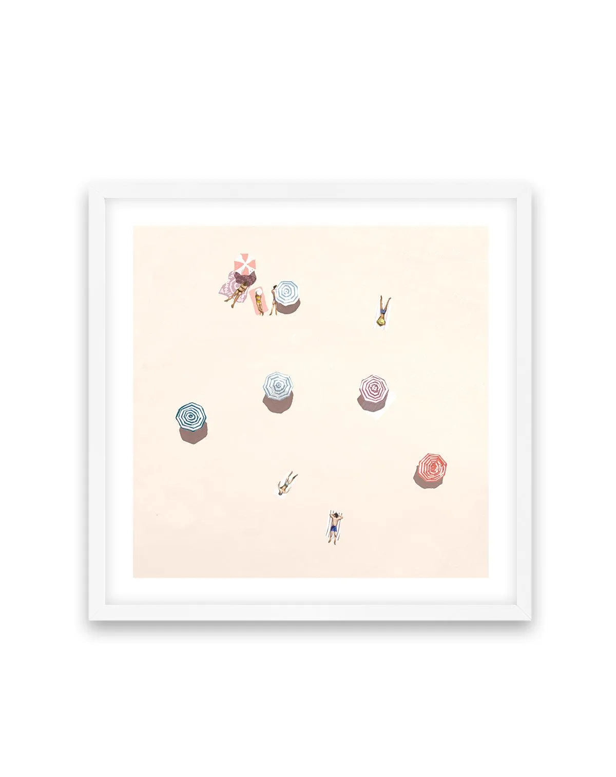 Sunny Daze I SQ Art Print-PRINT-Olive et Oriel-Simmo-70x70 cm | 27.5" x 27.5"-White-With White Border-Buy-Australian-Art-Prints-Online-with-Olive-et-Oriel-Your-Artwork-Specialists-Austrailia-Decorate-With-Coastal-Photo-Wall-Art-Prints-From-Our-Beach-House-Artwork-Collection-Fine-Poster-and-Framed-Artwork