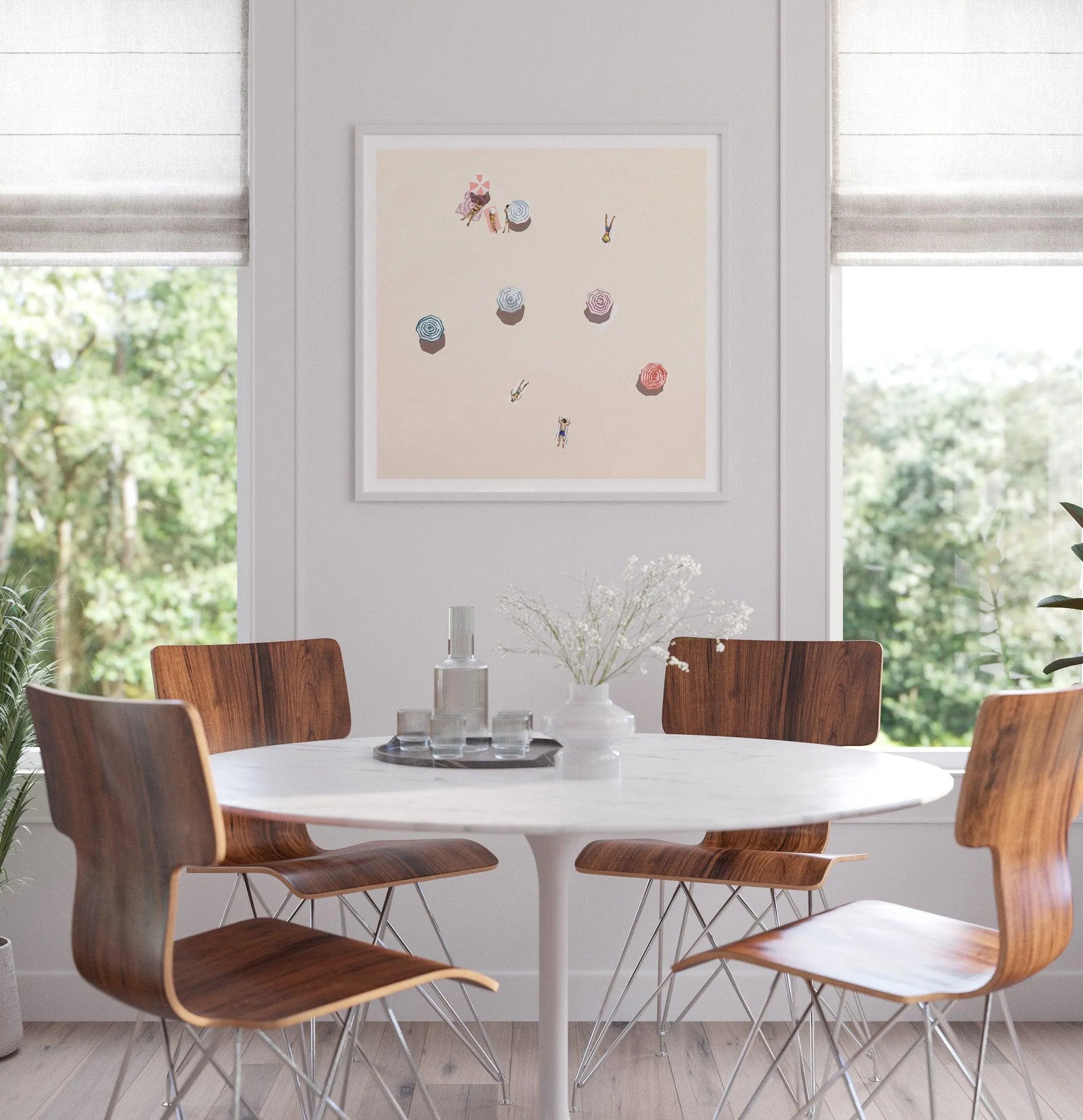 Sunny Daze I SQ Art Print-PRINT-Olive et Oriel-Simmo-Buy-Australian-Art-Prints-Online-with-Olive-et-Oriel-Your-Artwork-Specialists-Austrailia-Decorate-With-Coastal-Photo-Wall-Art-Prints-From-Our-Beach-House-Artwork-Collection-Fine-Poster-and-Framed-Artwork