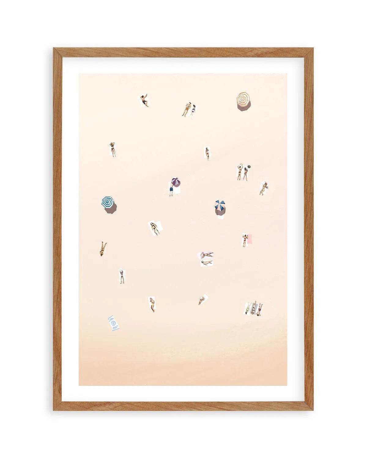 Sunny Daze II Art Print-PRINT-Olive et Oriel-Simmo-50x70 cm | 19.6" x 27.5"-Walnut-With White Border-Buy-Australian-Art-Prints-Online-with-Olive-et-Oriel-Your-Artwork-Specialists-Austrailia-Decorate-With-Coastal-Photo-Wall-Art-Prints-From-Our-Beach-House-Artwork-Collection-Fine-Poster-and-Framed-Artwork