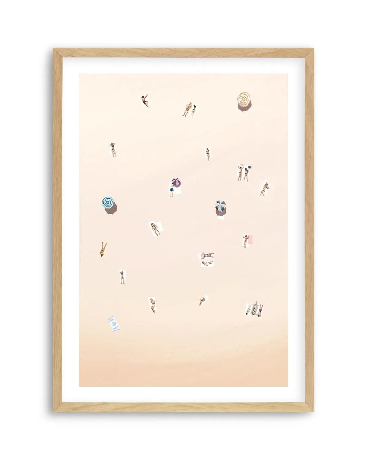 Sunny Daze II Art Print-PRINT-Olive et Oriel-Simmo-A5 | 5.8" x 8.3" | 14.8 x 21cm-Oak-With White Border-Buy-Australian-Art-Prints-Online-with-Olive-et-Oriel-Your-Artwork-Specialists-Austrailia-Decorate-With-Coastal-Photo-Wall-Art-Prints-From-Our-Beach-House-Artwork-Collection-Fine-Poster-and-Framed-Artwork