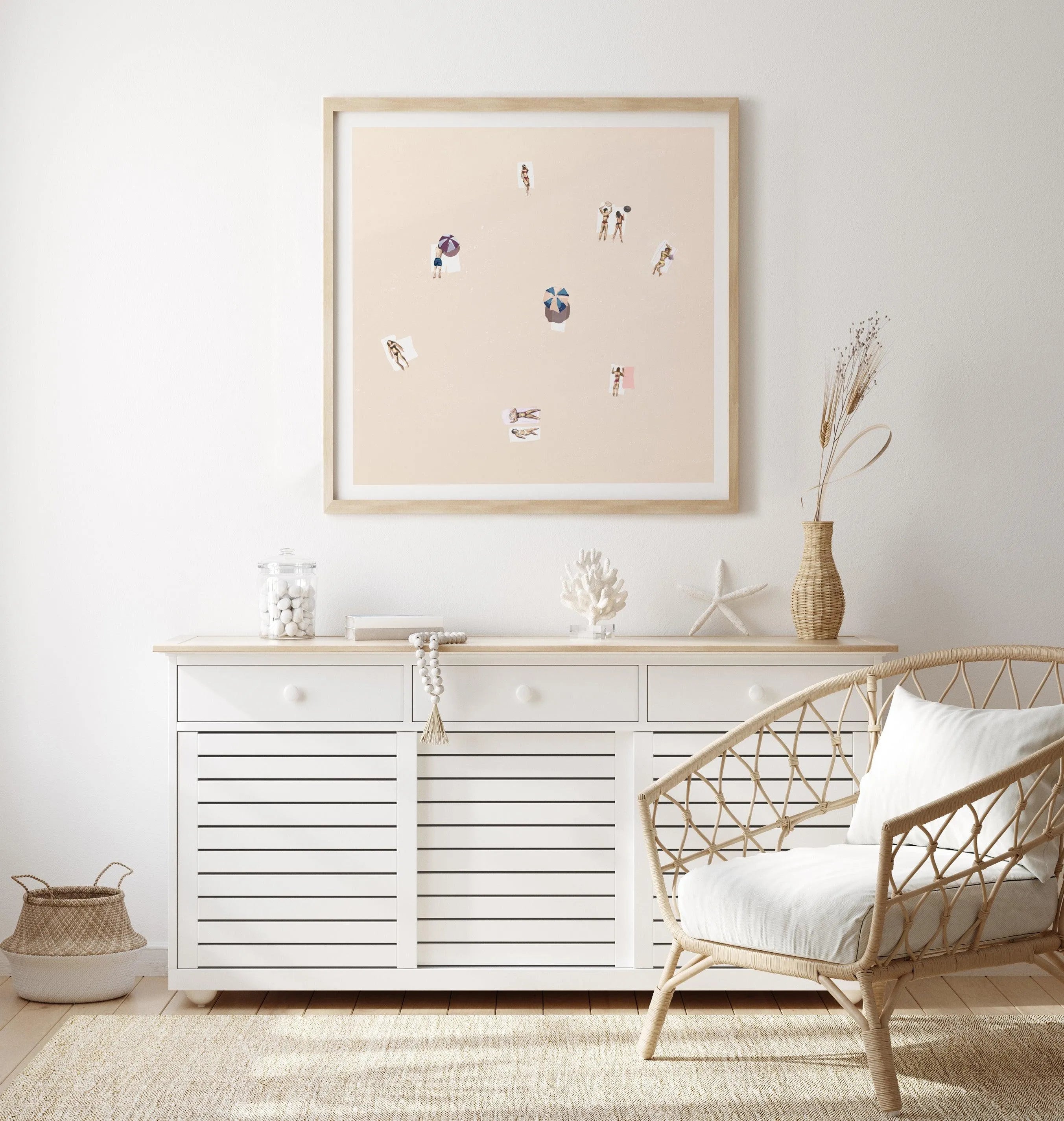 Sunny Daze II SQ Art Print-PRINT-Olive et Oriel-Simmo-Buy-Australian-Art-Prints-Online-with-Olive-et-Oriel-Your-Artwork-Specialists-Austrailia-Decorate-With-Coastal-Photo-Wall-Art-Prints-From-Our-Beach-House-Artwork-Collection-Fine-Poster-and-Framed-Artwork