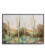 Sunrise Desert III | Framed Canvas Art Print