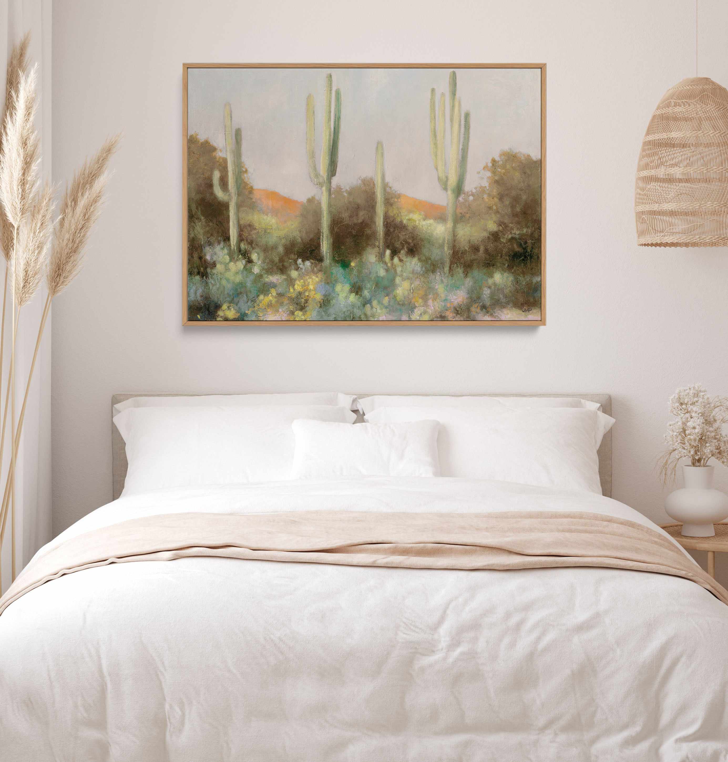 Sunrise Desert III | Framed Canvas Art Print