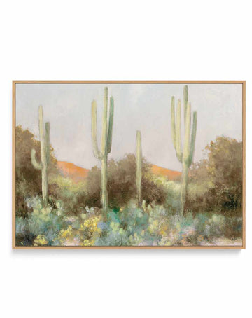 Sunrise Desert III | Framed Canvas Art Print from Olive et Oriel where you can shop wallpaper and artworks online