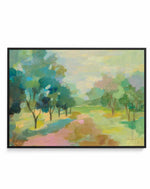 Sunrise Forest | Framed Canvas Art Print