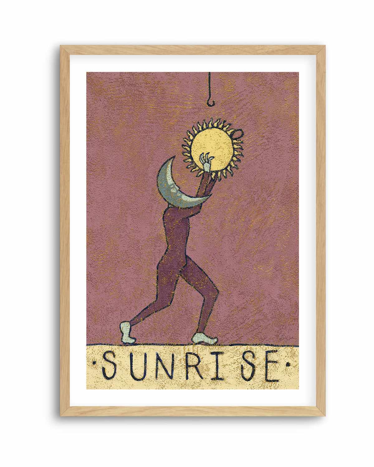 Sunrise by Julie Celina Template | Art Print