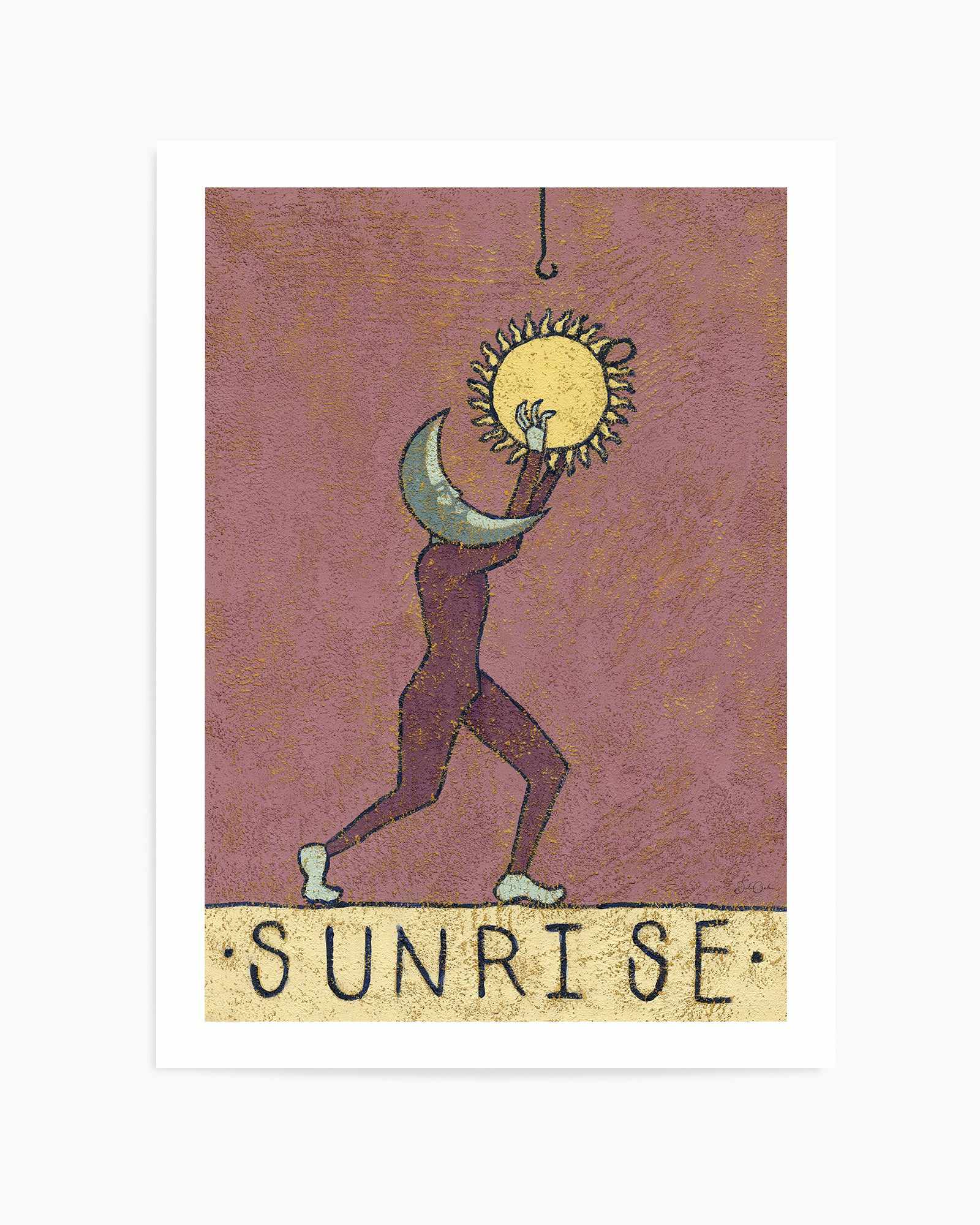 Sunrise by Julie Celina Template | Art Print