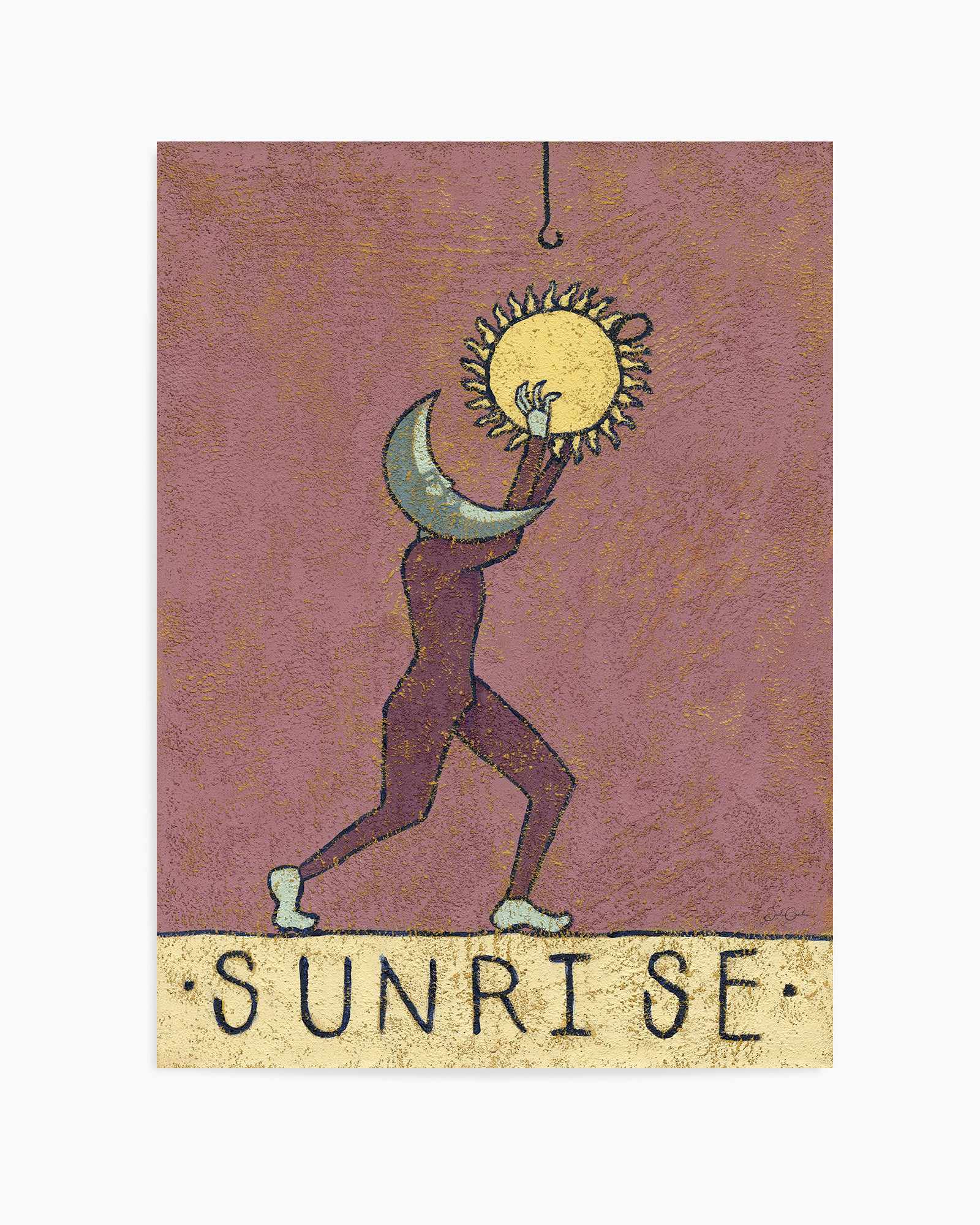 Sunrise by Julie Celina Template | Art Print