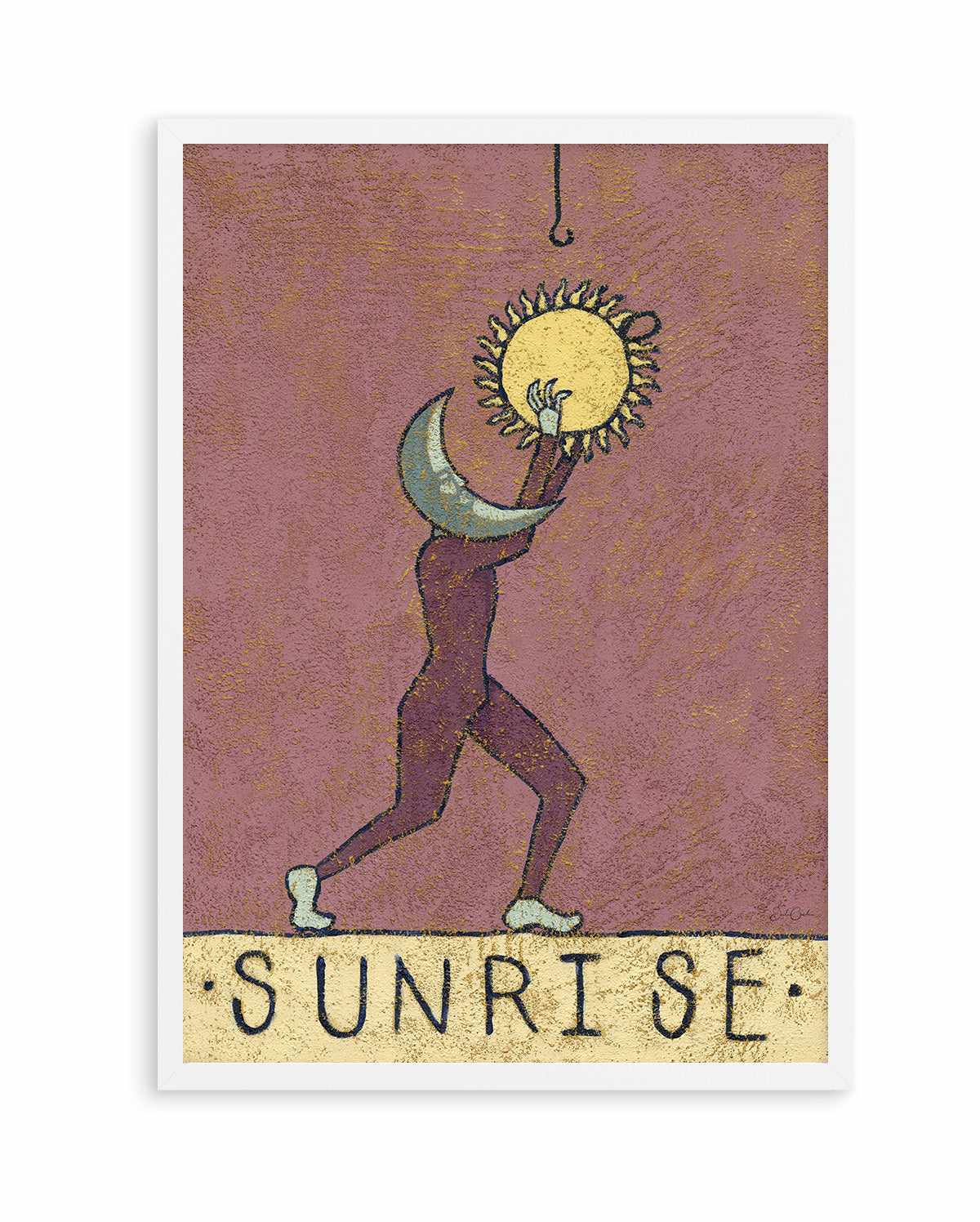 Sunrise by Julie Celina Template | Art Print