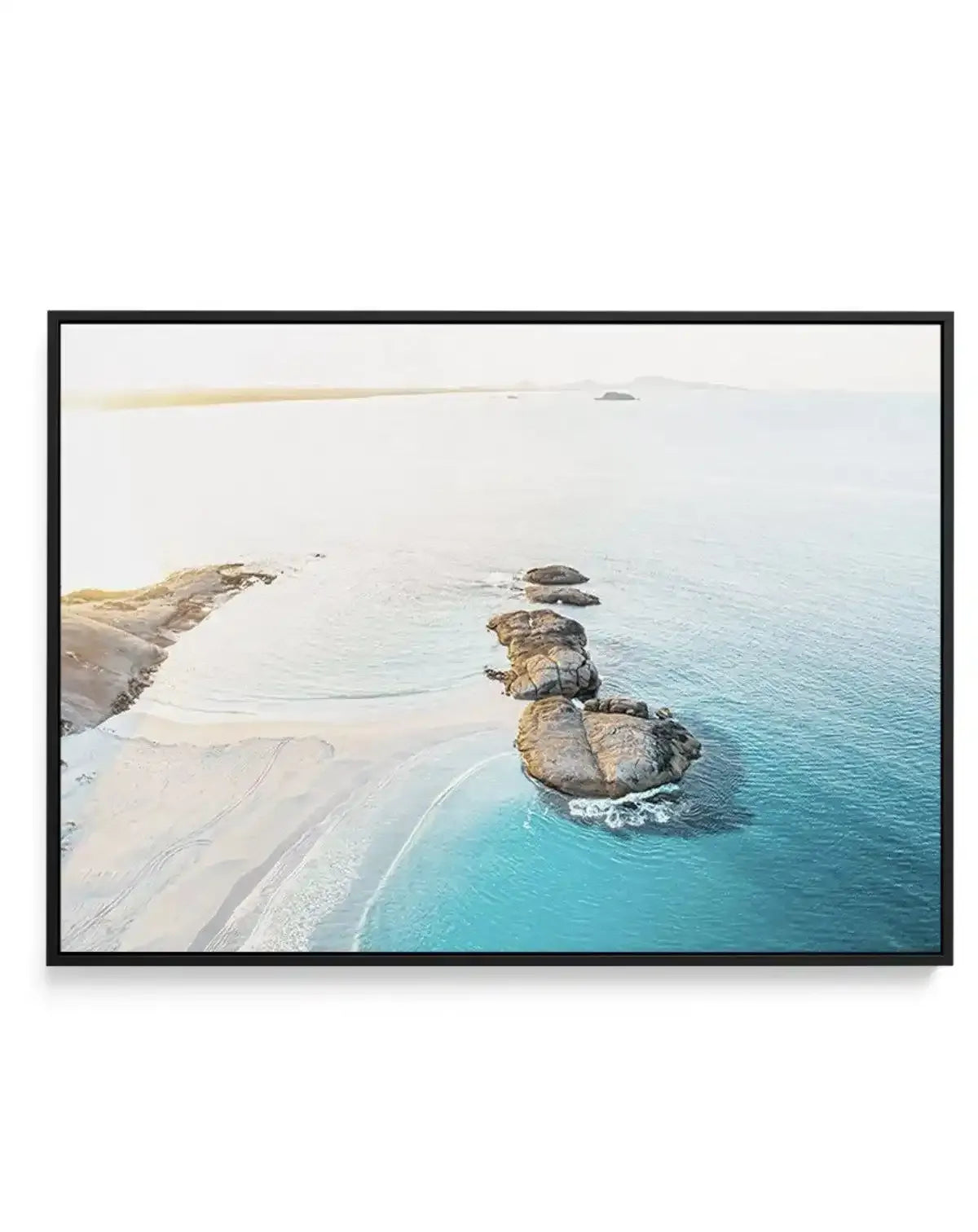 Sunrise over Wylie Bay, Esperance | Framed Canvas-CANVAS-You can shop wall art online with Olive et Oriel for everything from abstract art to fun kids wall art. Our beautiful modern art prints and canvas art are available from large canvas prints to wall art paintings and our proudly Australian artwork collection offers only the highest quality framed large wall art and canvas art Australia - You can buy fashion photography prints or Hampton print posters and paintings on canvas from Olive et Or