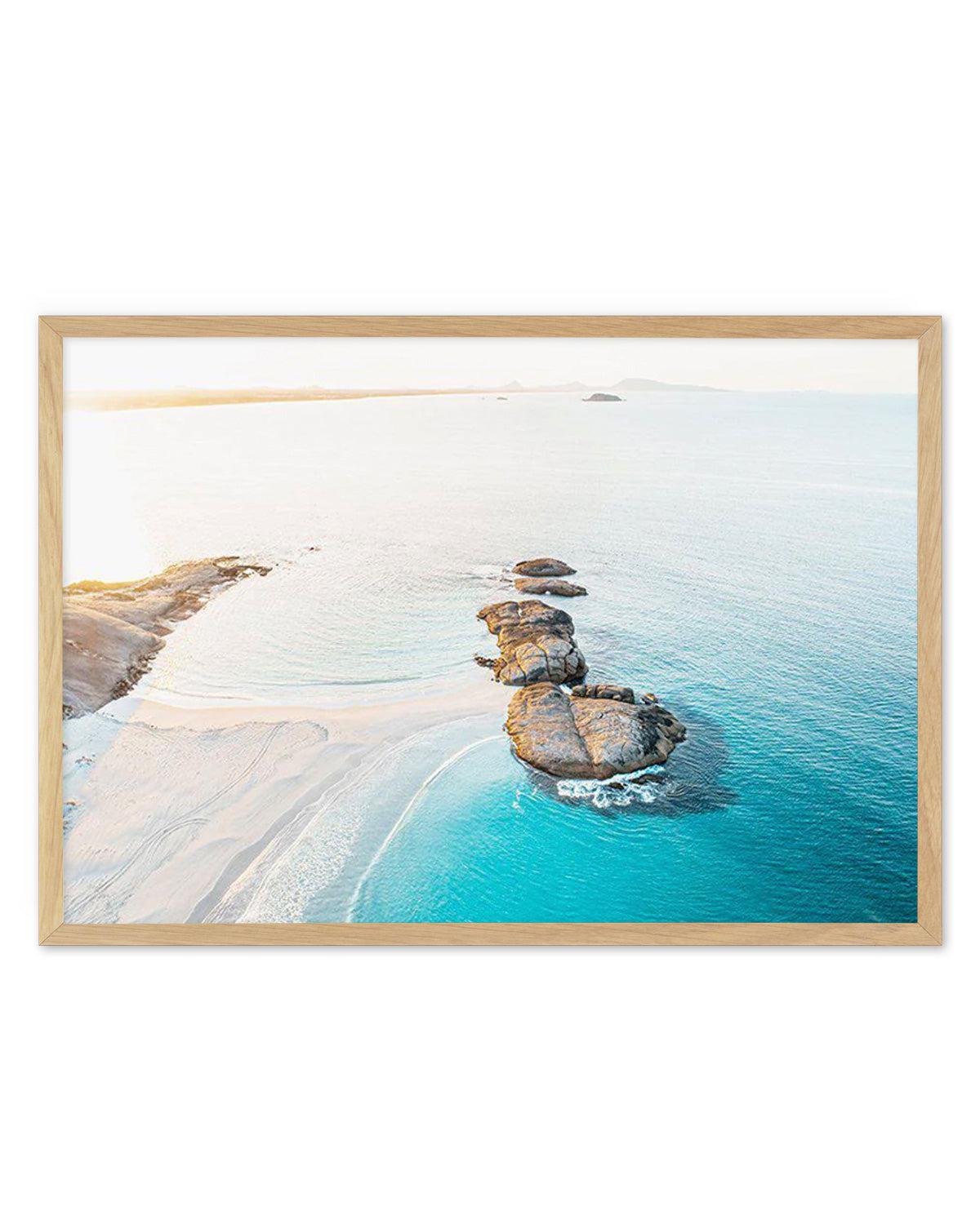 Sunrise over Wylie Bay, Esperance Art Print