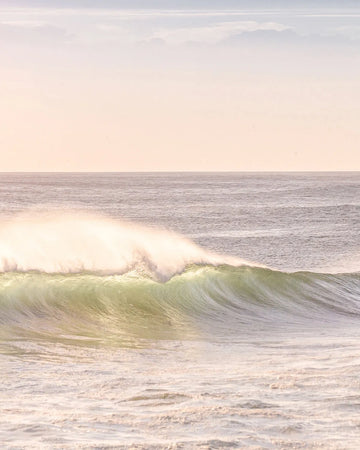 Sunrise Waves Photo Mural Wallpaper from Olive et Oriel where you can shop wallpaper and artworks online