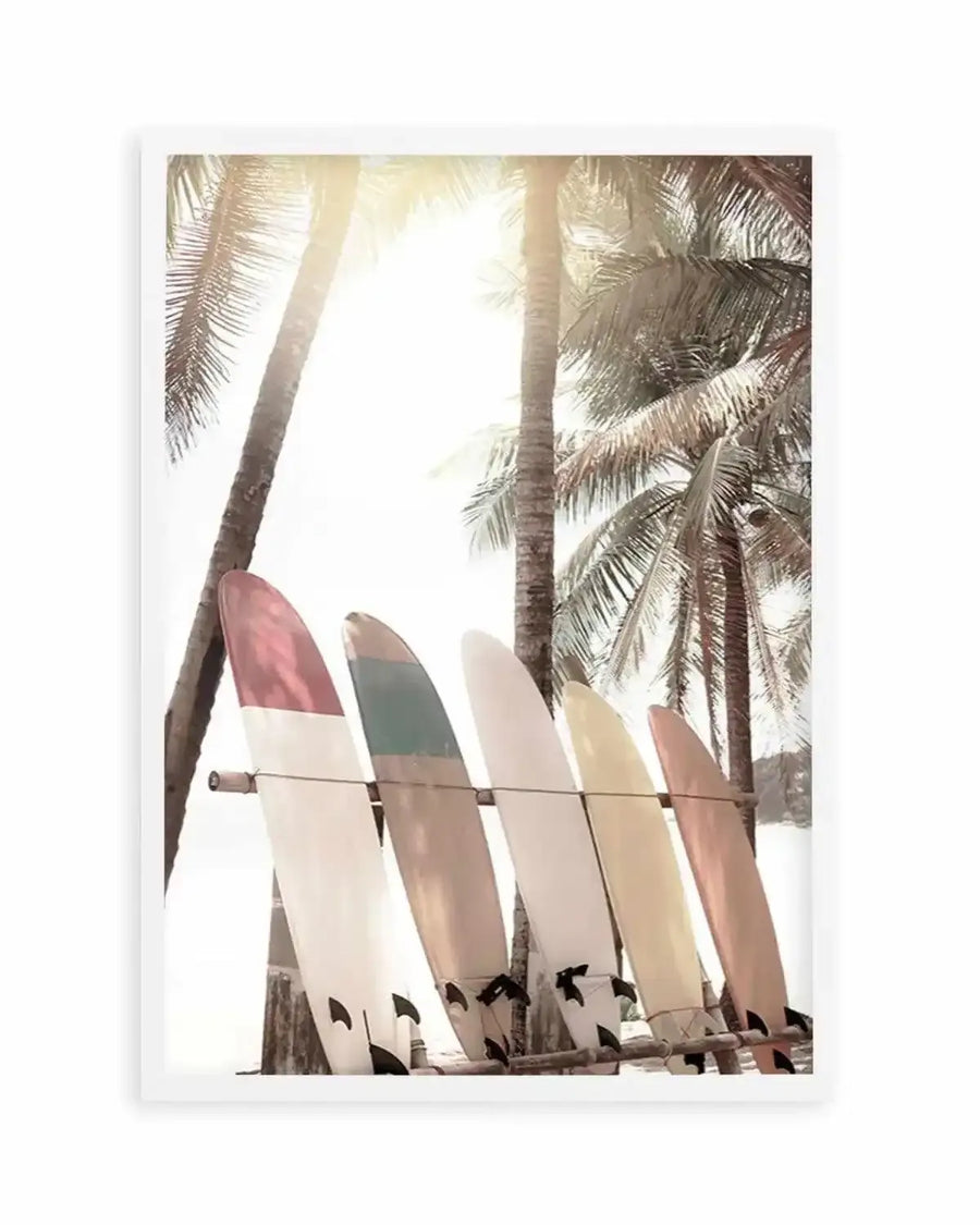 Sunset Beach | Hawaii Art Print from Olive et Oriel where you can shop wallpaper and artworks online