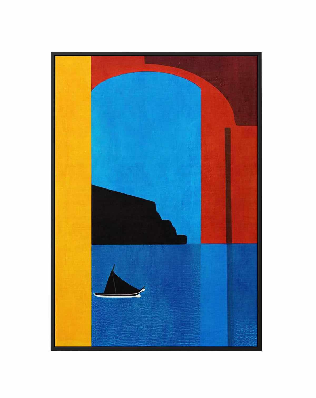 Sunset Cruise In Italy By Bo Anderson | Framed Canvas Art Print from Olive et Oriel where you can shop wallpaper and artworks online