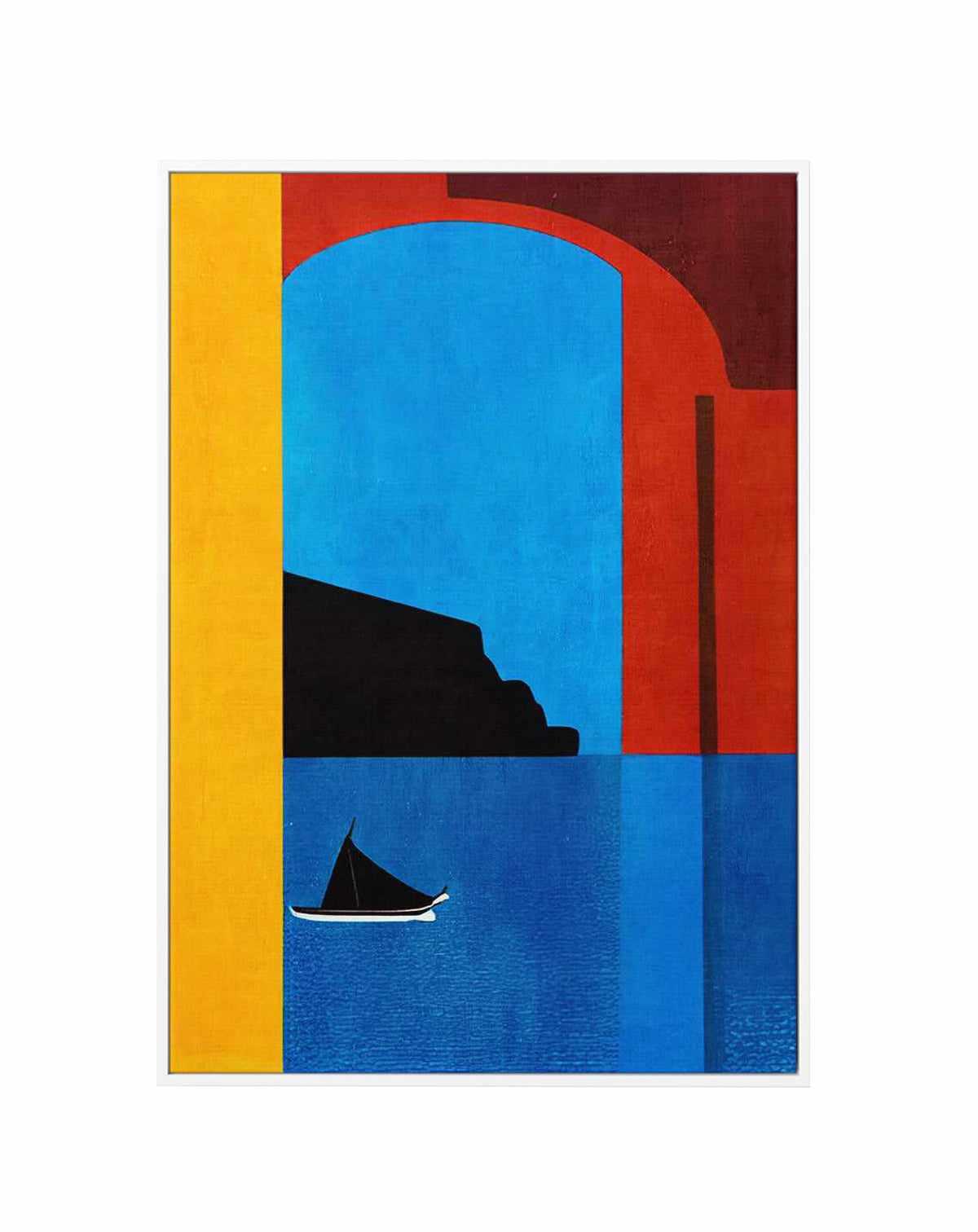 Sunset Cruise In Italy By Bo Anderson | Framed Canvas Art Print from Olive et Oriel where you can shop wallpaper and artworks online