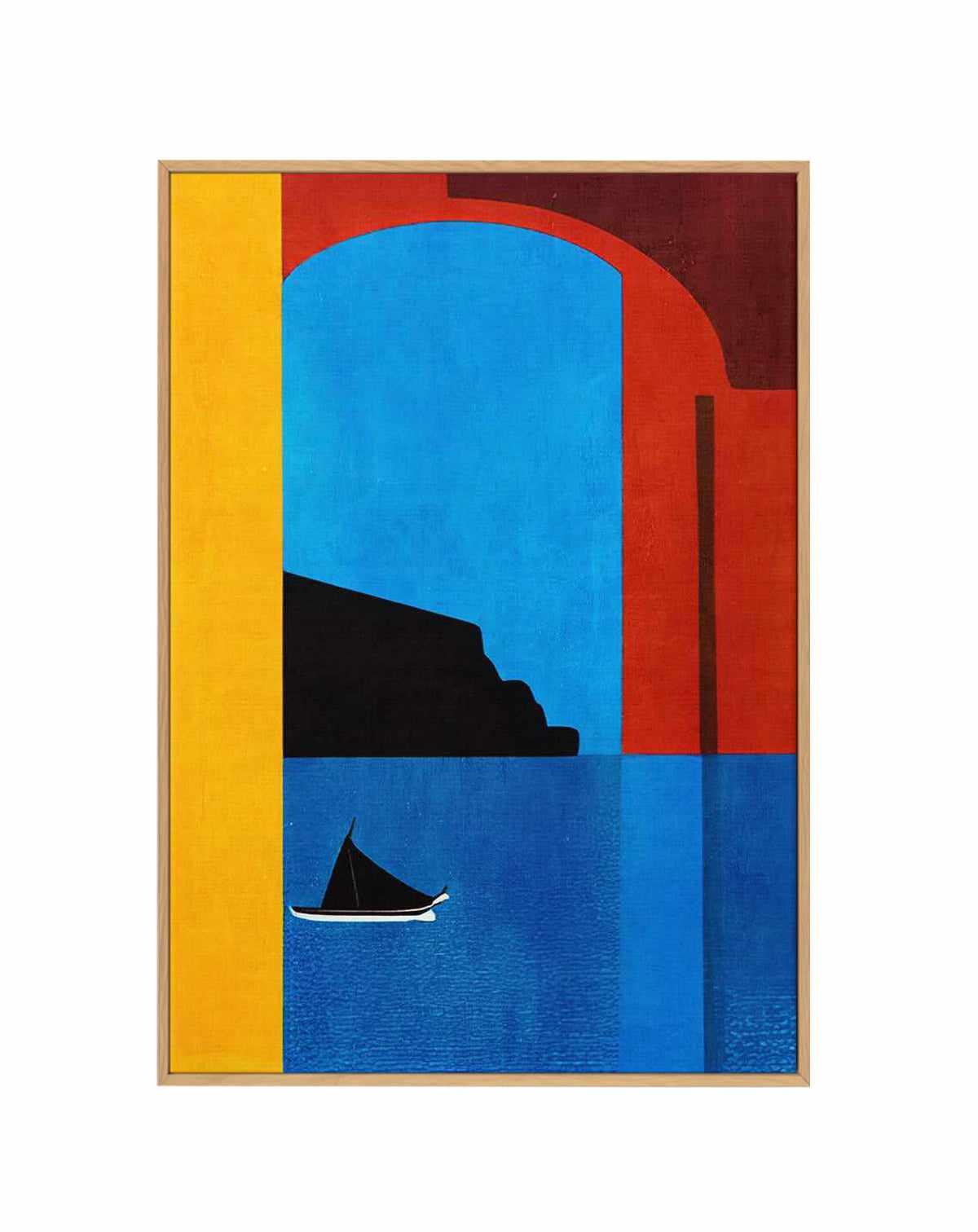 Sunset Cruise In Italy By Bo Anderson | Framed Canvas Art Print from Olive et Oriel where you can shop wallpaper and artworks online
