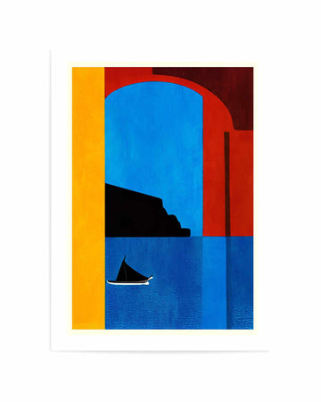 Sunset Cruise In Italy By Bo Anderson | Art Print from Olive et Oriel where you can shop wallpaper and artworks online