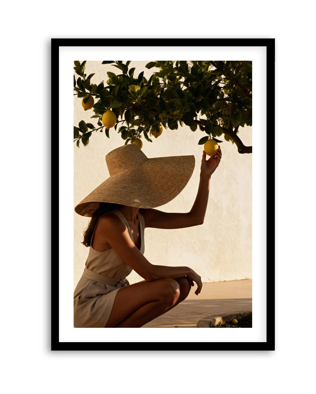 Sunset Lemons | Art Print from Olive et Oriel where you can shop wallpaper and artworks online