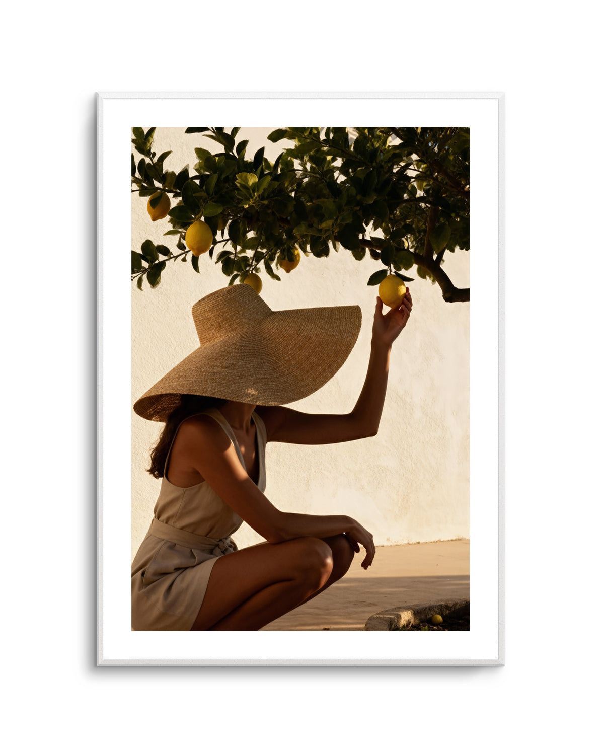 Sunset Lemons | Art Print from Olive et Oriel where you can shop wallpaper and artworks online
