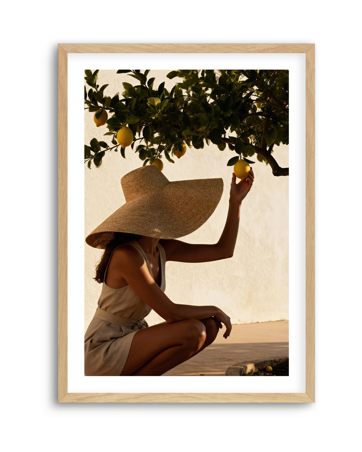 Sunset Lemons | Art Print from Olive et Oriel where you can shop wallpaper and artworks online
