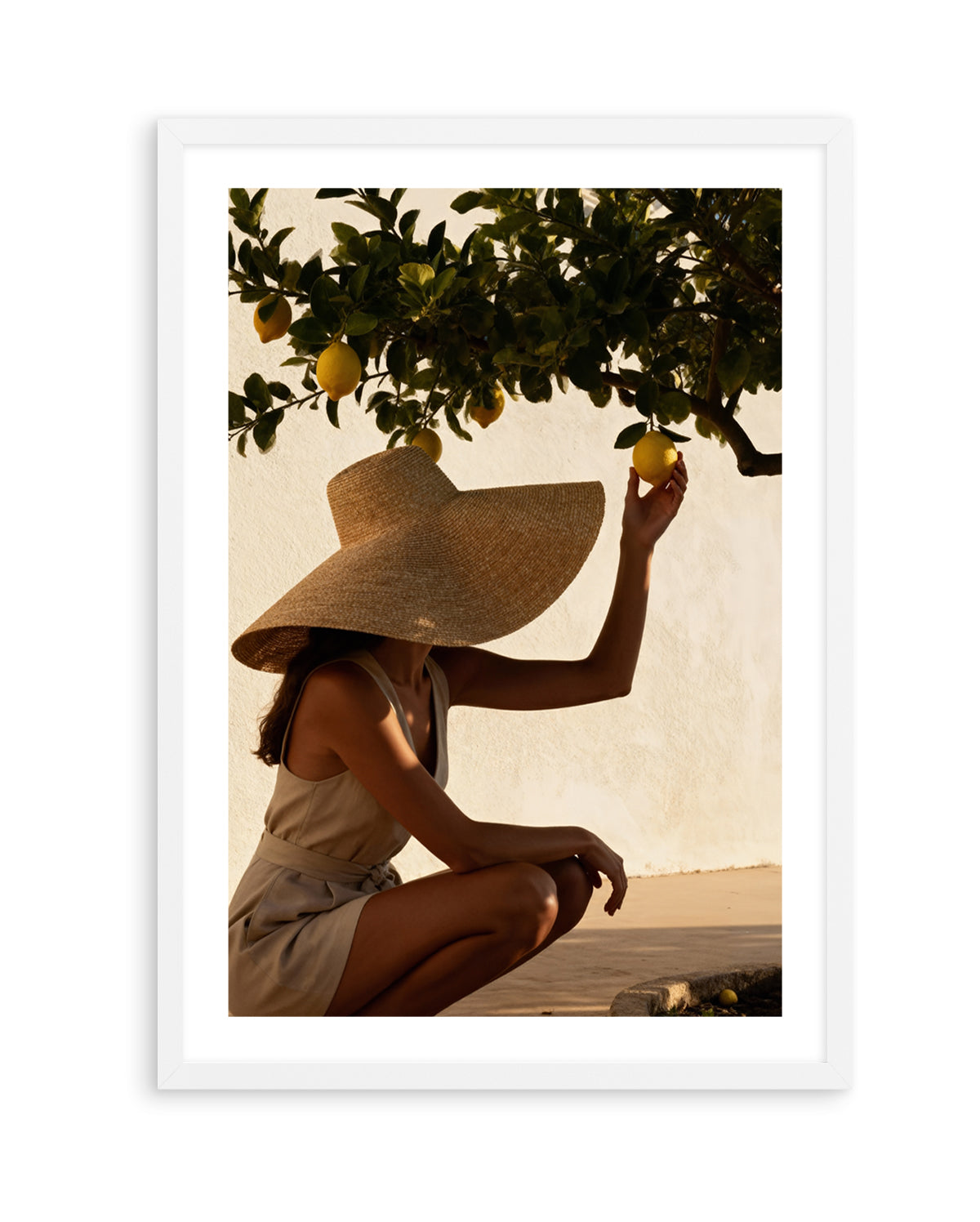 Sunset Lemons | Art Print from Olive et Oriel where you can shop wallpaper and artworks online