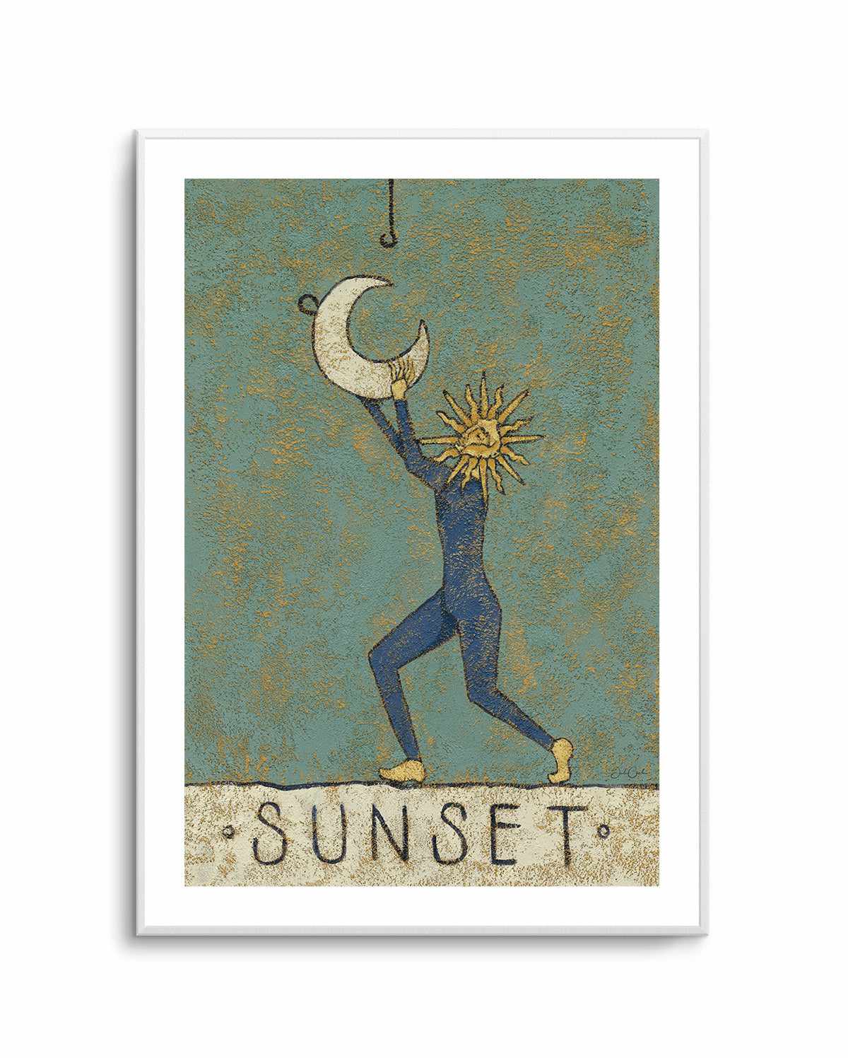 Sunset by Julie Celina | Art Print