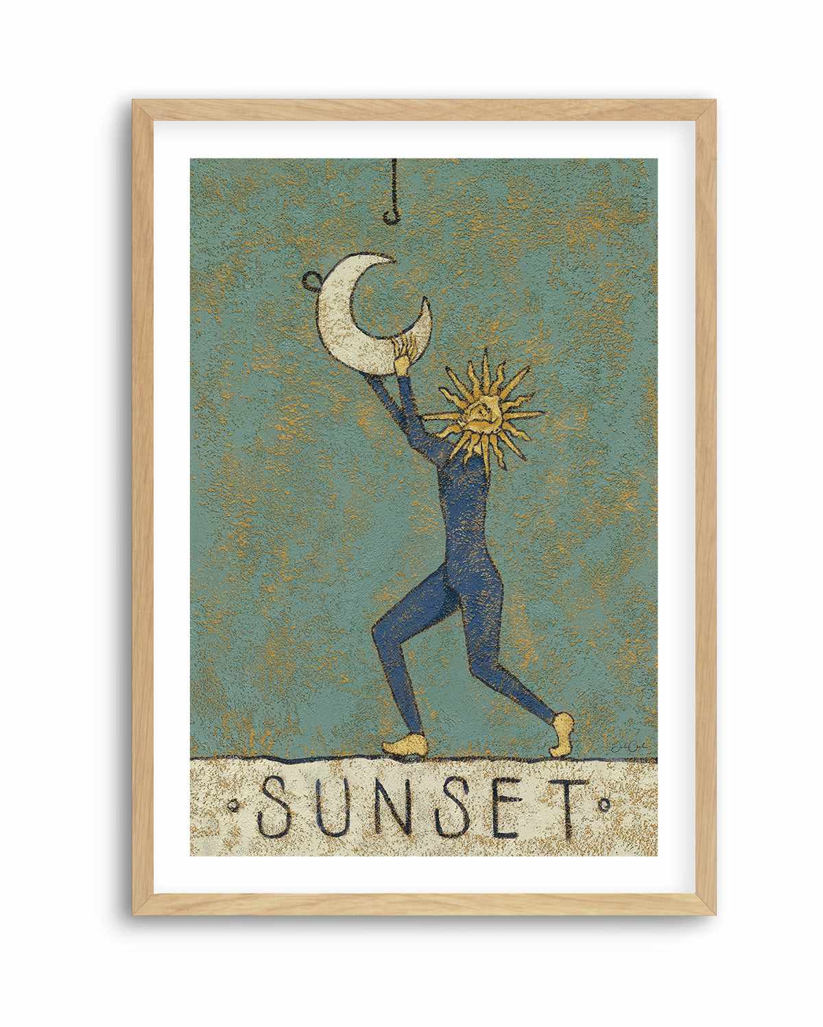 Sunset by Julie Celina | Art Print