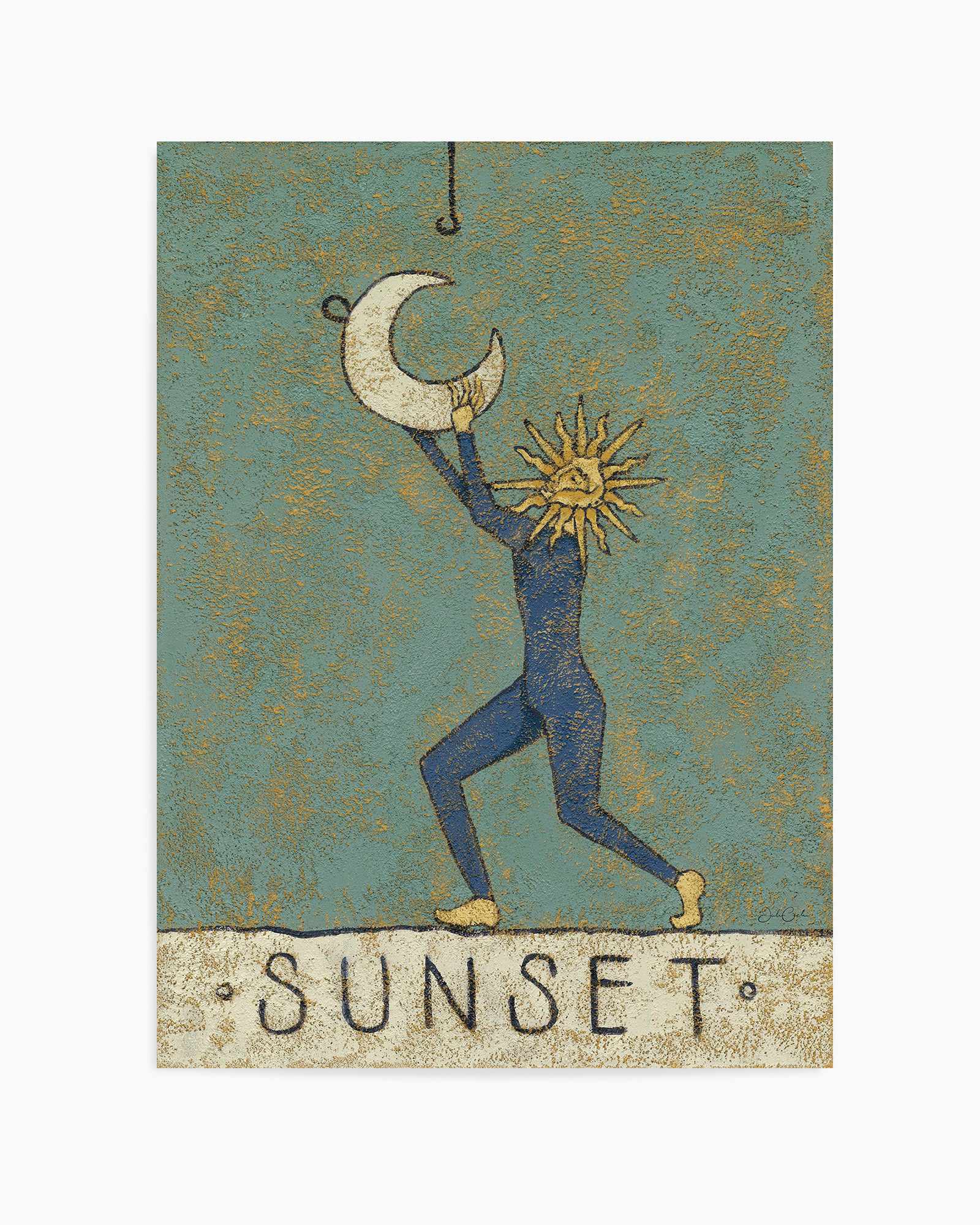 Sunset by Julie Celina | Art Print