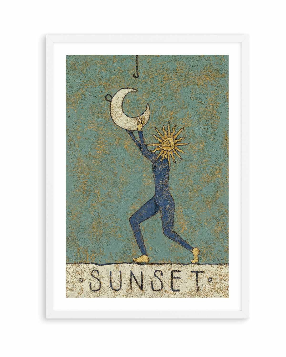 Sunset by Julie Celina | Art Print