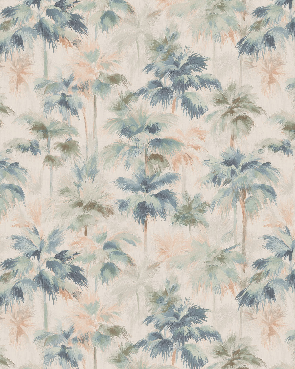 Sunset Palms Wallpaper from Olive et Oriel where you can shop wallpaper and artworks online