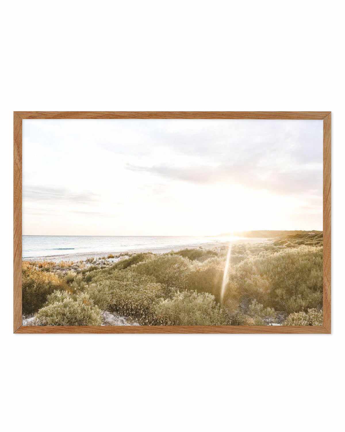 Sunsets at Bunker Bay Art Print