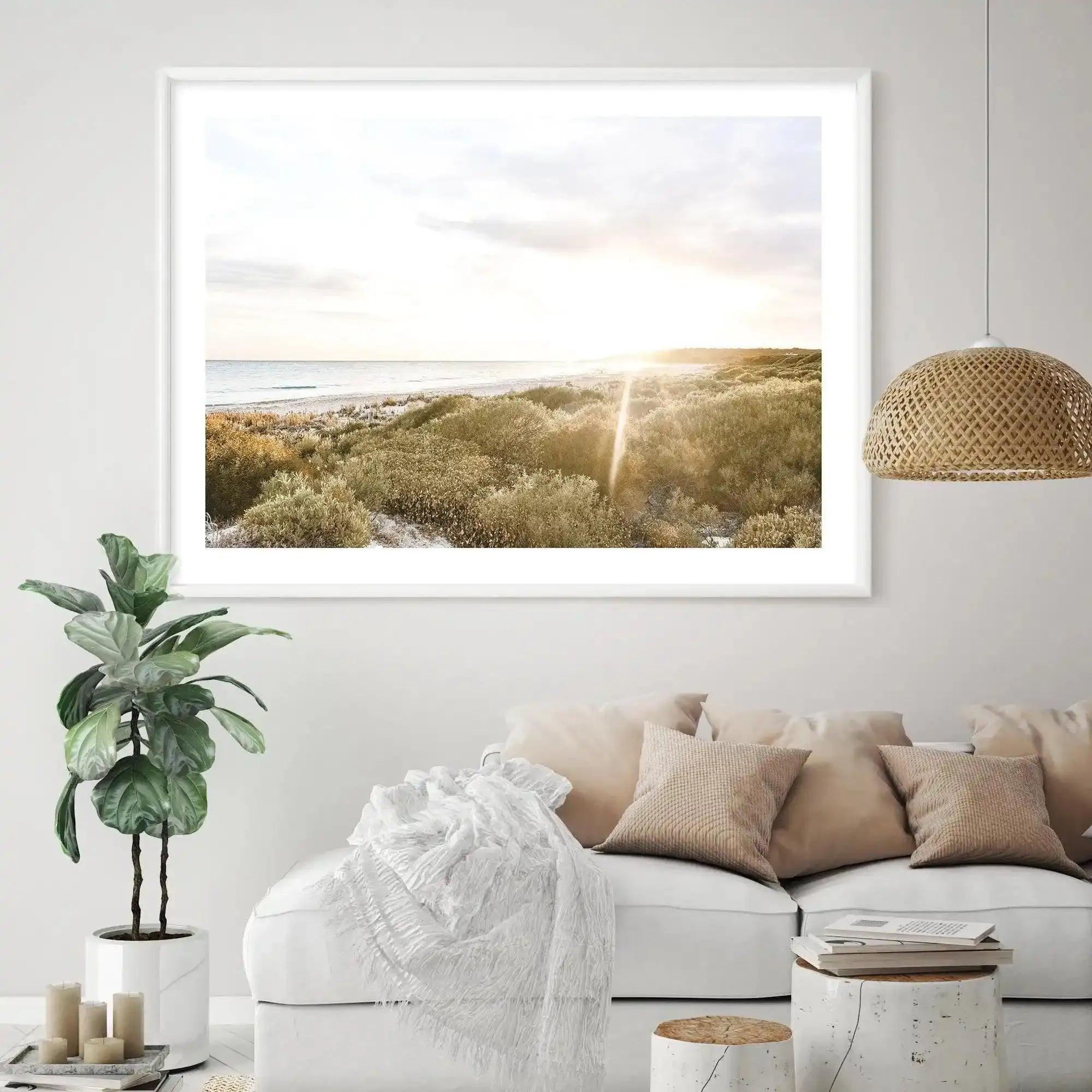 Sunsets at Bunker Bay Art Print-PRINT-Olive et Oriel-Olive et Oriel-Buy-Australian-Art-Prints-Online-with-Olive-et-Oriel-Your-Artwork-Specialists-Austrailia-Decorate-With-Coastal-Photo-Wall-Art-Prints-From-Our-Beach-House-Artwork-Collection-Fine-Poster-and-Framed-Artwork