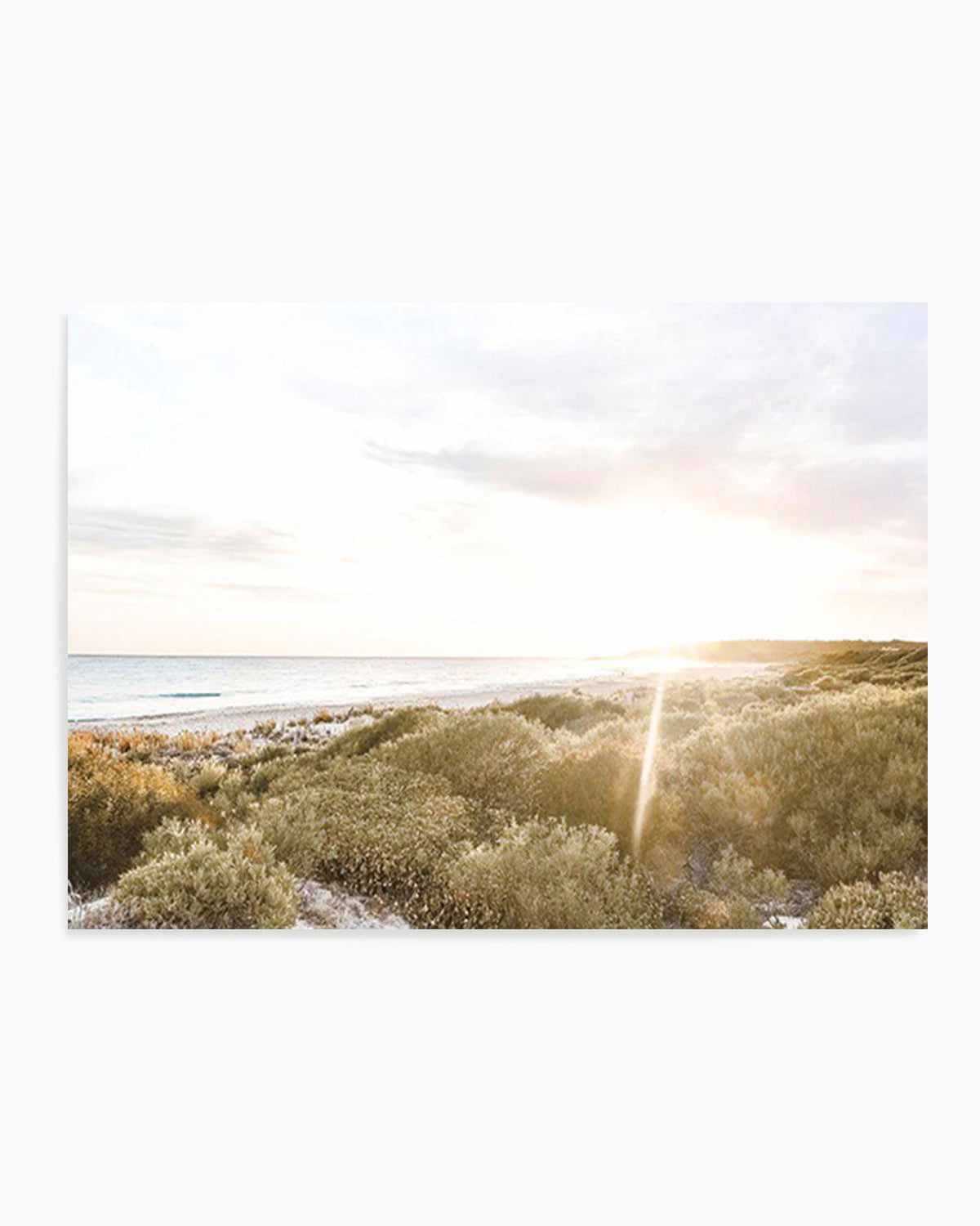 Sunsets at Bunker Bay Art Print