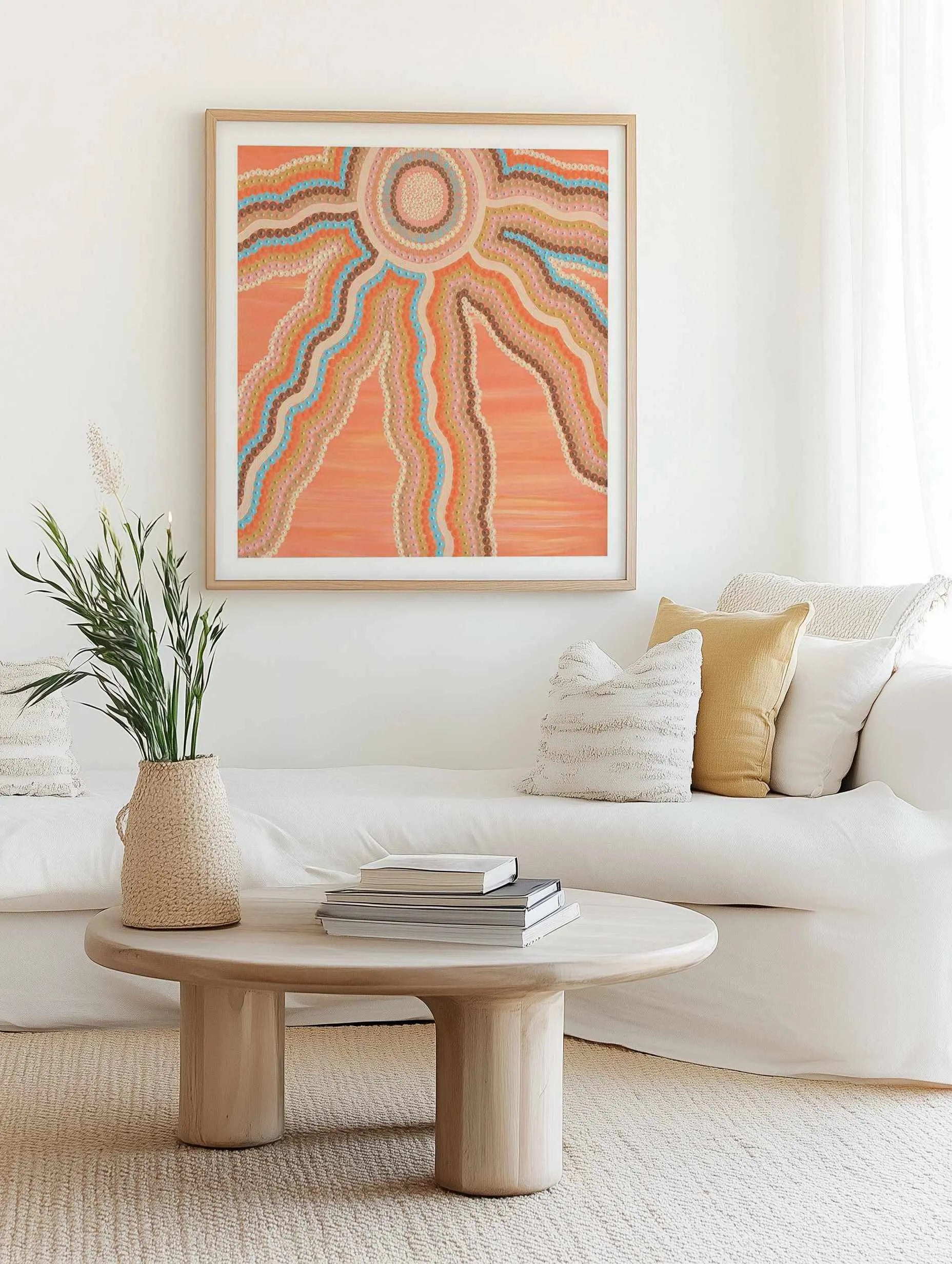 Sunsets by Karissa Undy | Art Print from Olive et Oriel where you can shop wallpaper and artworks online