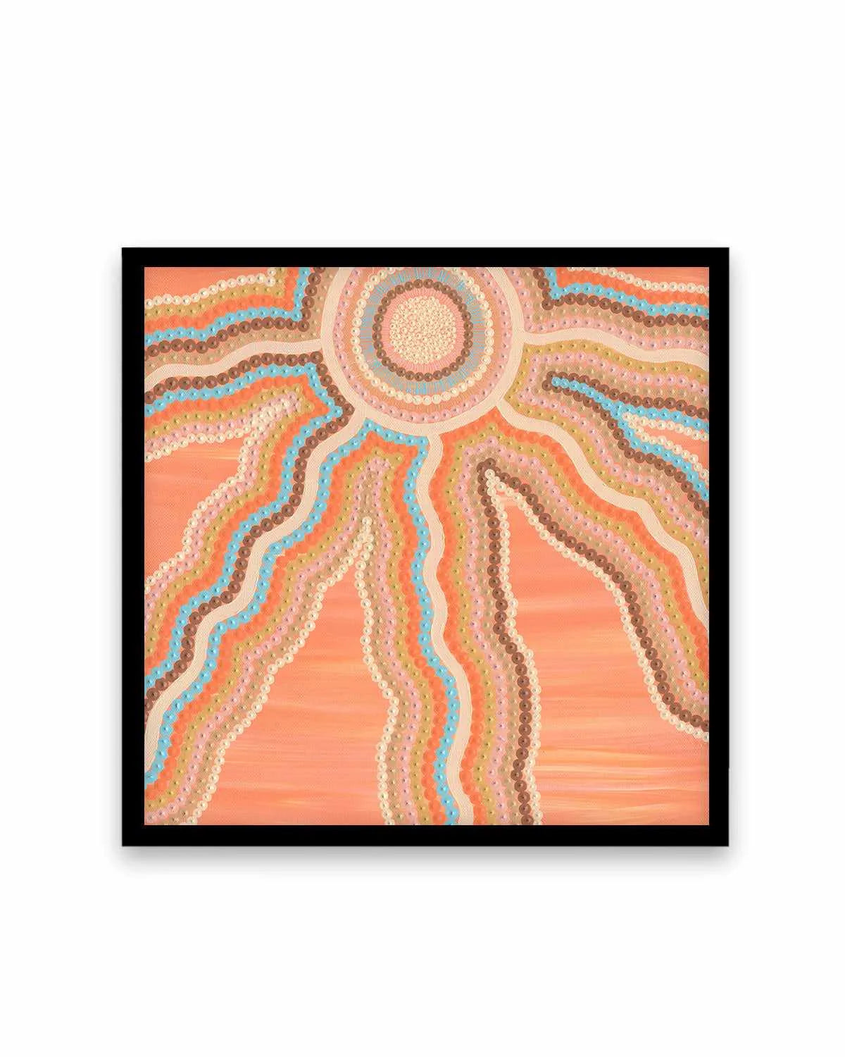 Sunsets by Karissa Undy | Art Print from Olive et Oriel where you can shop wallpaper and artworks online