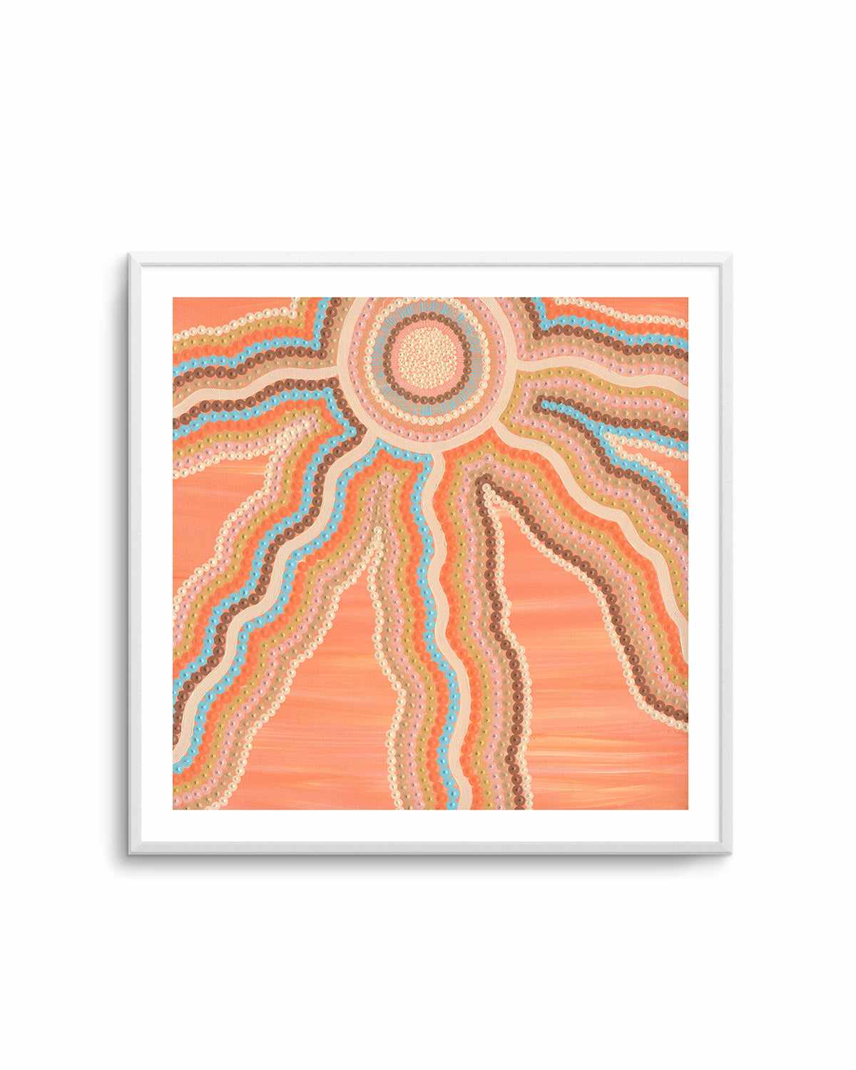 Sunsets by Karissa Undy Art Print