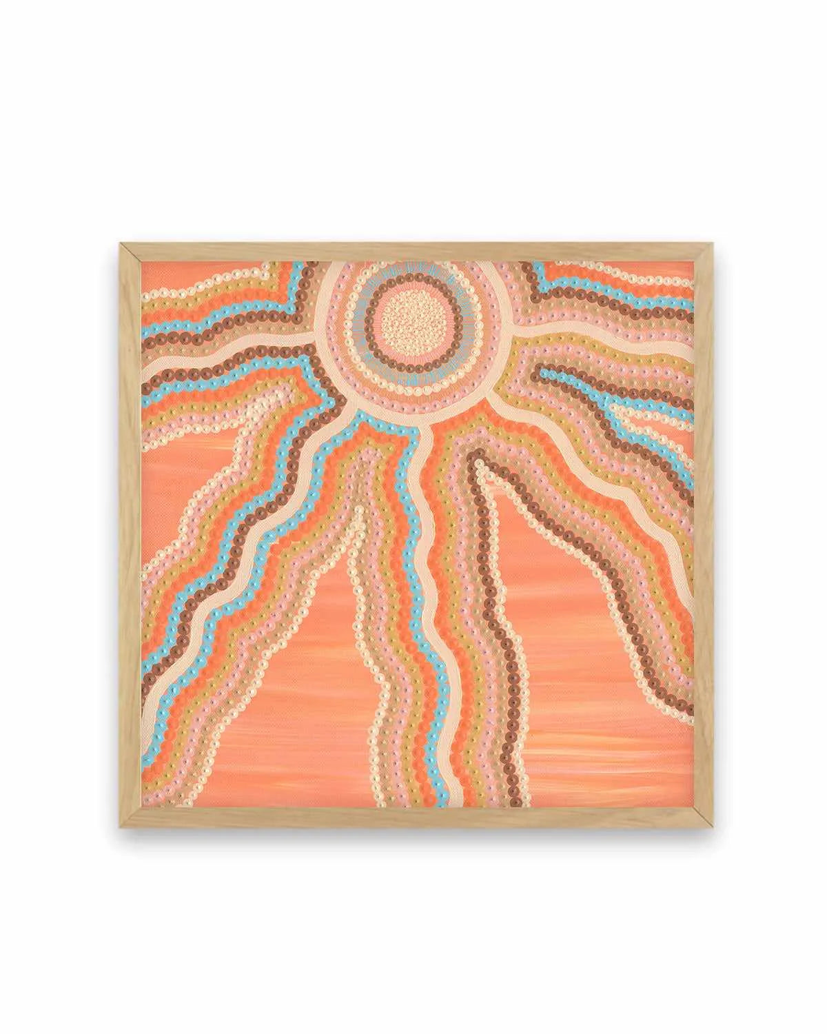 Sunsets by Karissa Undy | Art Print from Olive et Oriel where you can shop wallpaper and artworks online