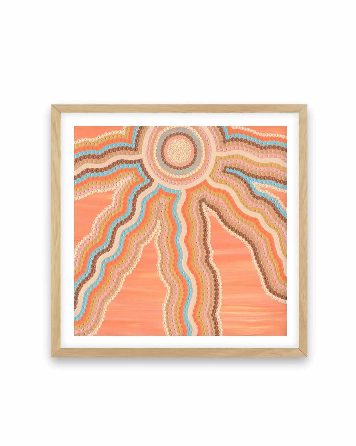 Sunsets by Karissa Undy | Art Print from Olive et Oriel where you can shop wallpaper and artworks online